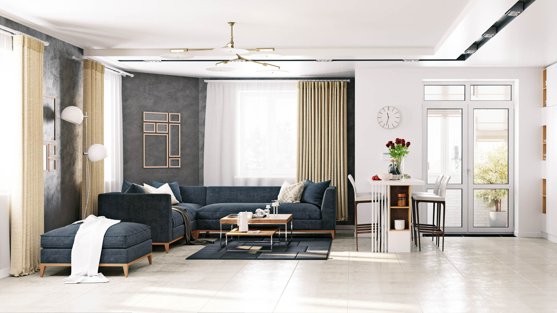 modern  living room